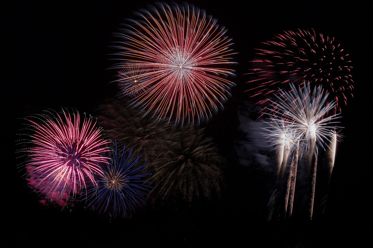 Fireworks, sky, new year — Online casino bez registracije